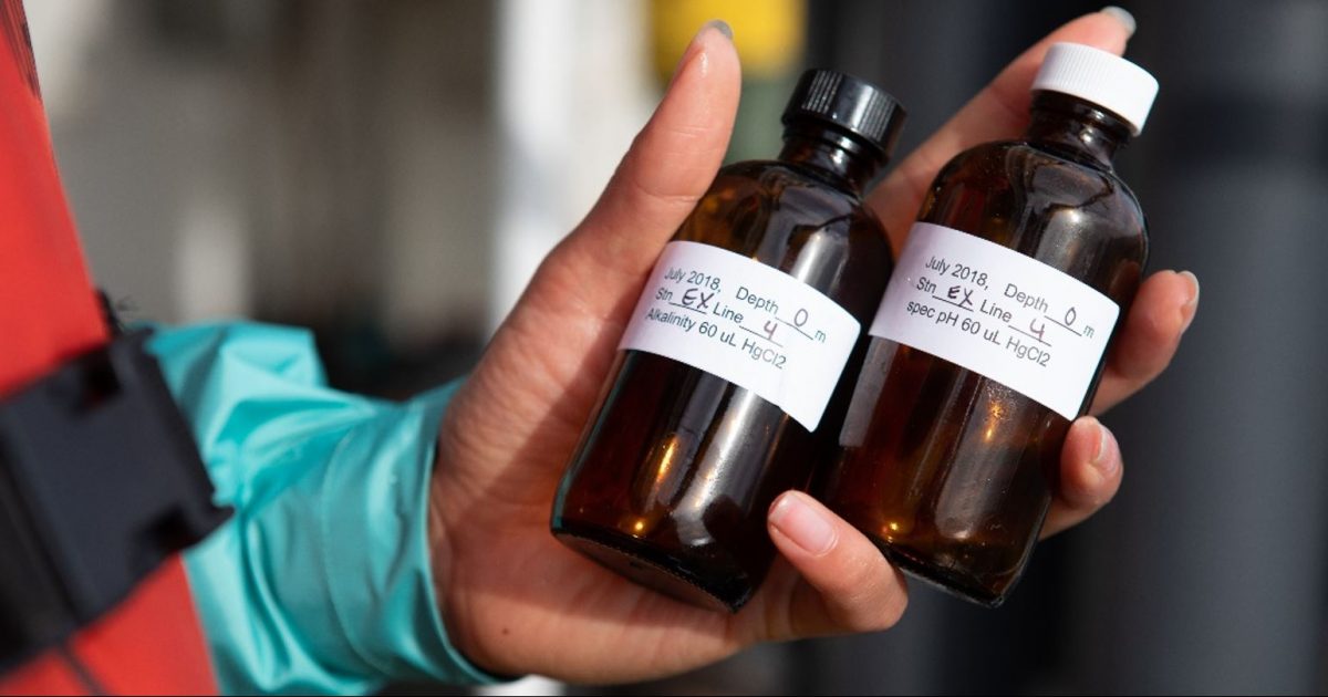 Ocean acidification visualization used to develop methods for estimating aragonite saturation in north-central California