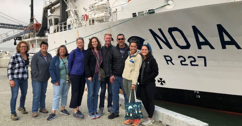 The crew of Applied California Current Ecosystem Studies - ACCESS